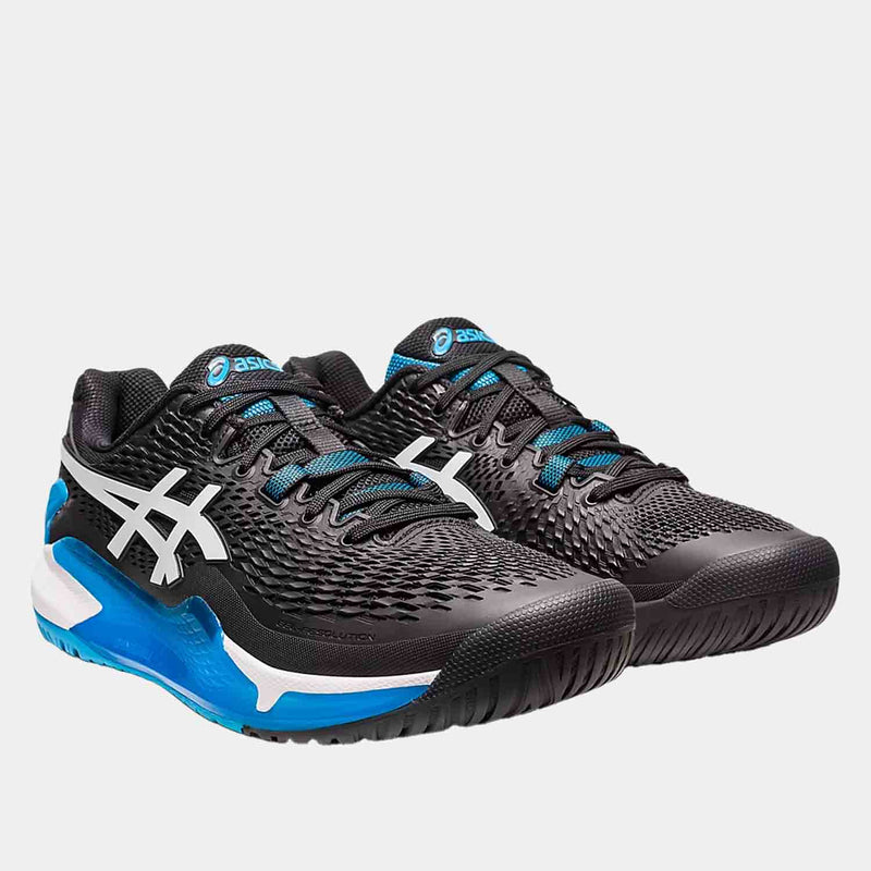 Front view of the Men's Asics Gel-Resolution 9 Tennis Shoes.