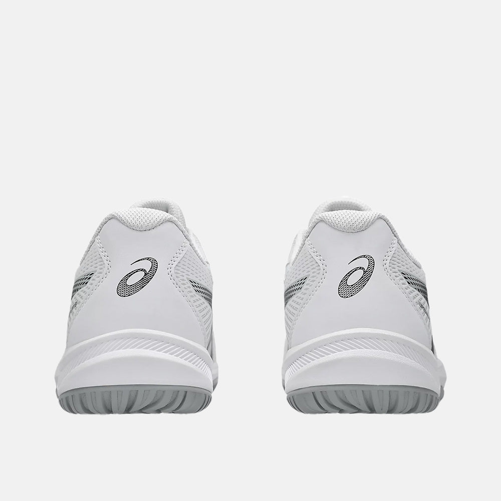 Rear view of the Asics Men's Upcourt 6 Volleyball Shoes.