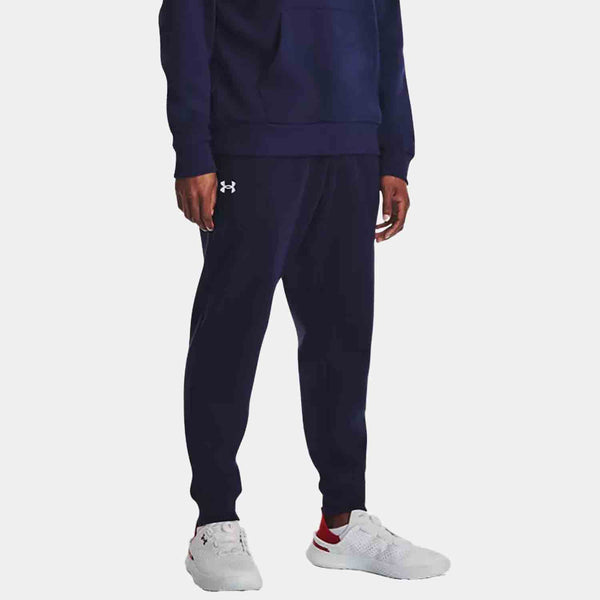 Front view of the Men's Under Armour Rival Fleece Joggers.