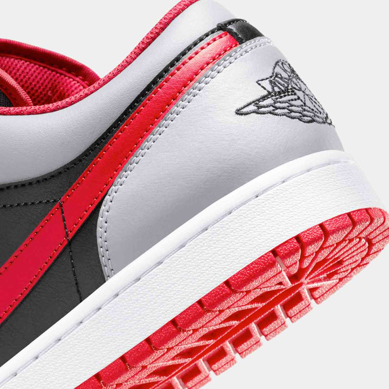 Rear view of the Nike Air Jordan 1 Low.