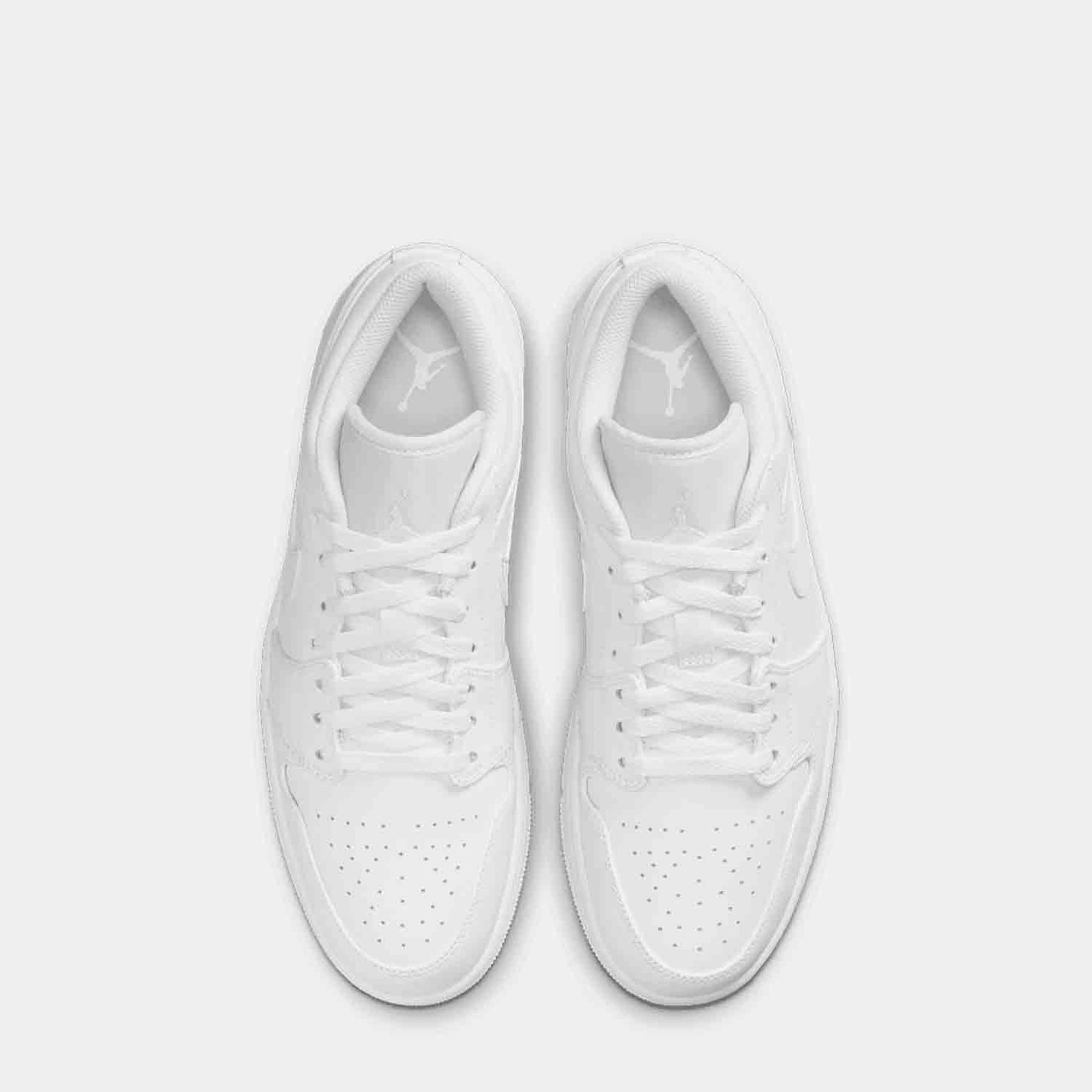 Top view of the Nike Air Jordan 1 Low.