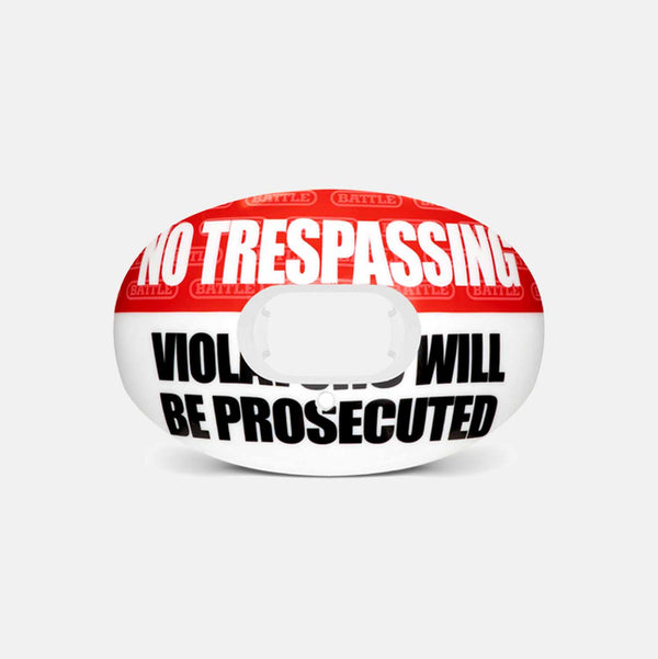 "No Trespassing" Oxygen Football Mouthguard - SV SPORTS