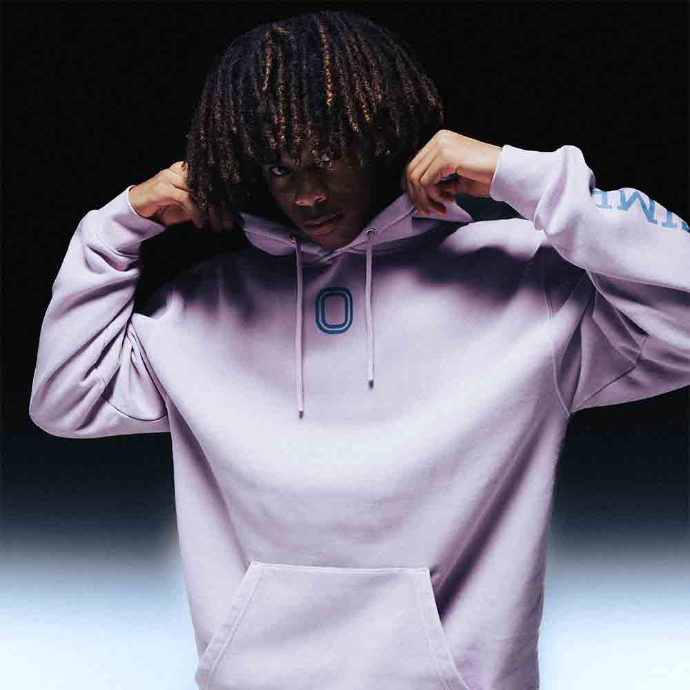Front view of the Overtime Classic Hoodie.
