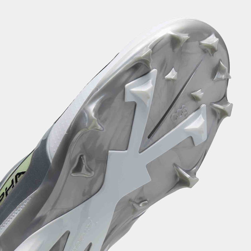 Bottom view of the Men's Nike Alpha Menace 4 Pro Football Cleats.