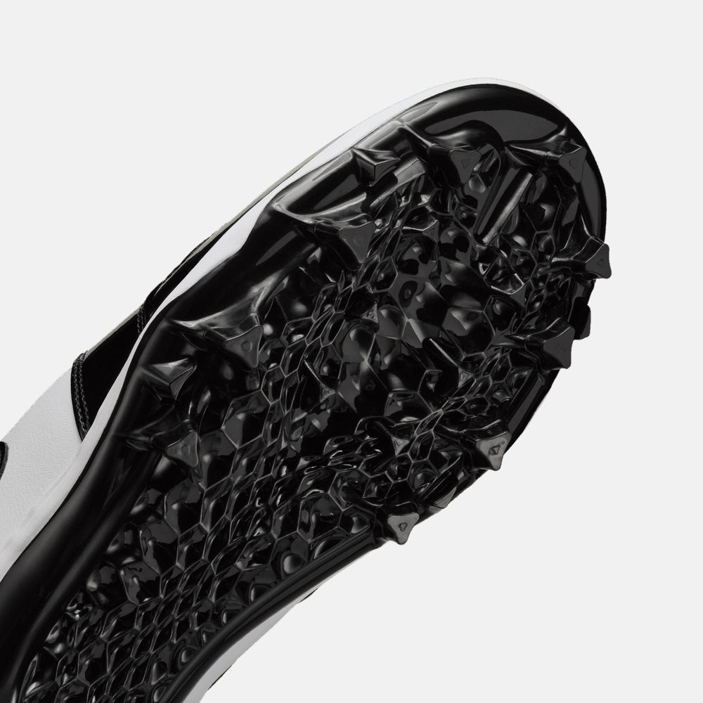 Bottom view of the Jordan 1 Mid TD Football Cleats.