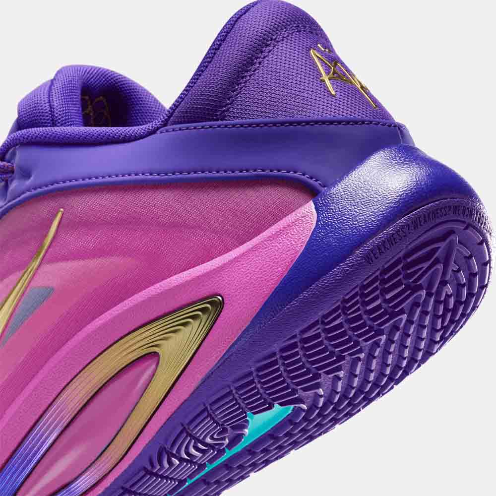 Up close, rear view of the Nike A'One "Unapologetic".
