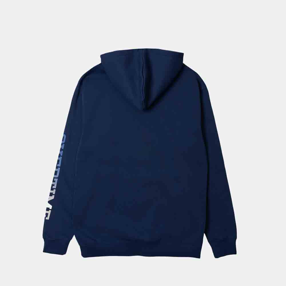 Rear view of the Kids' Classic Gradient Hoodie.