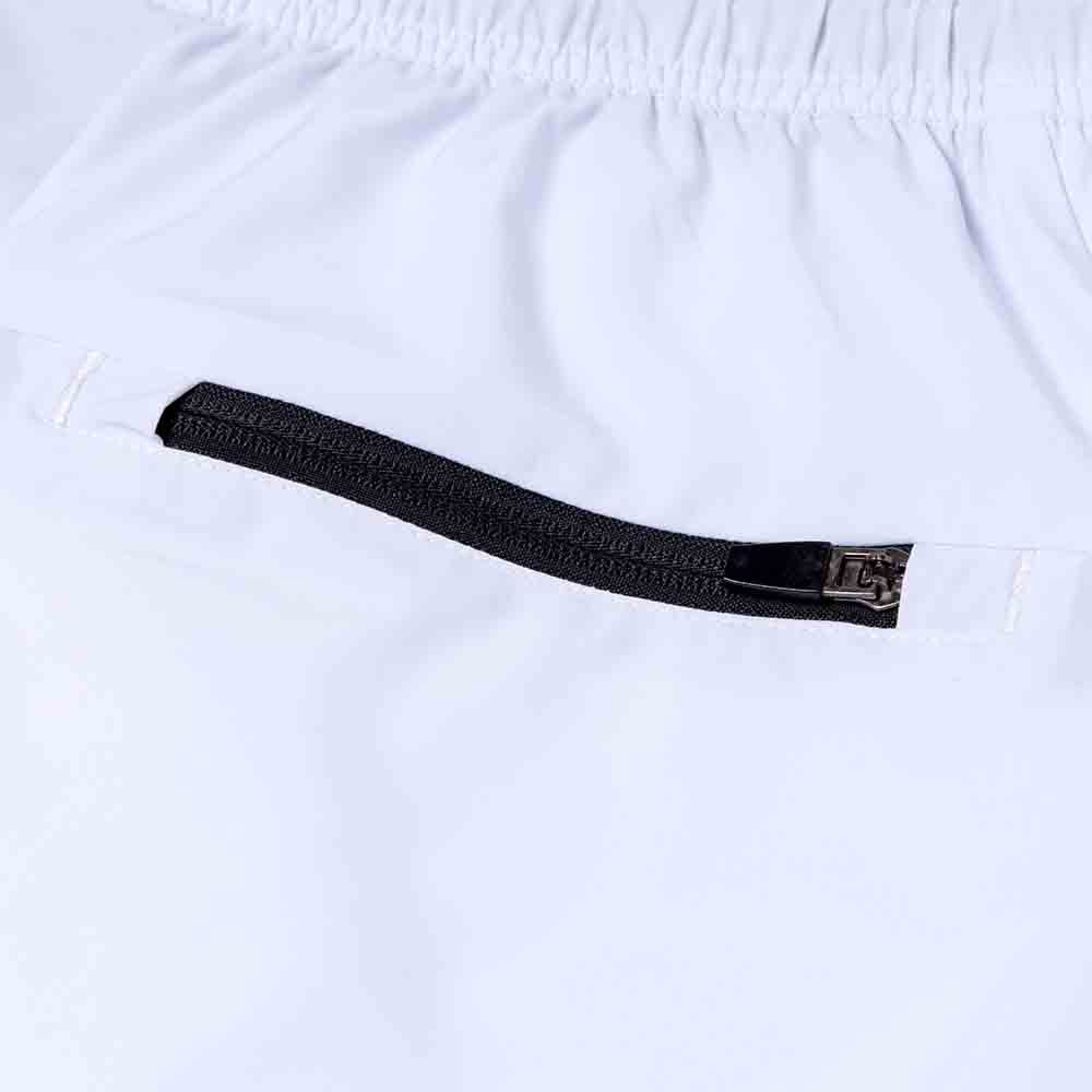 Up close view of the Overtime Melo Performance Shorts.