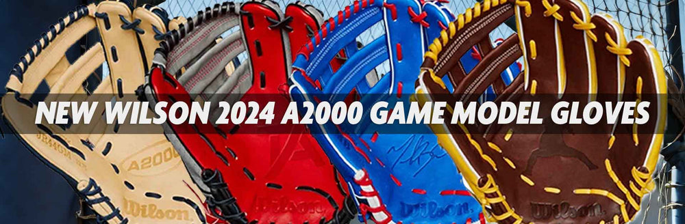 New Wilson A2000 Game Model Baseball Gloves