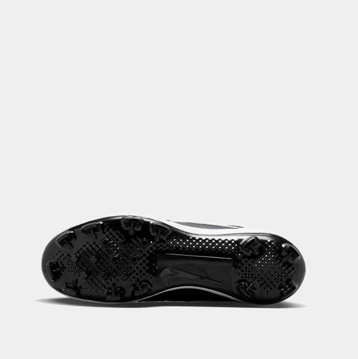 Bottom view of Nike Jordan 1 Retro MCS Baseball Cleat.