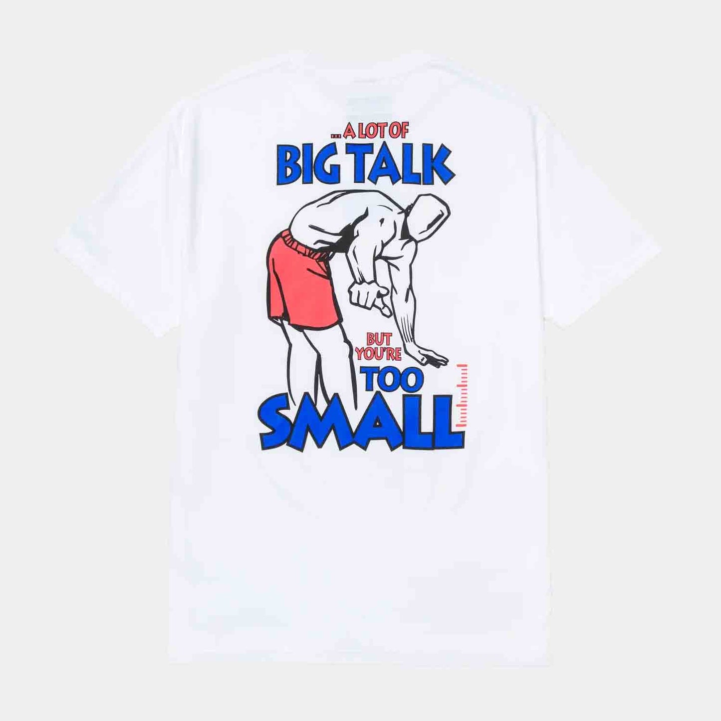 Rear view of Men's OT X AND1 Big Talk Tee.