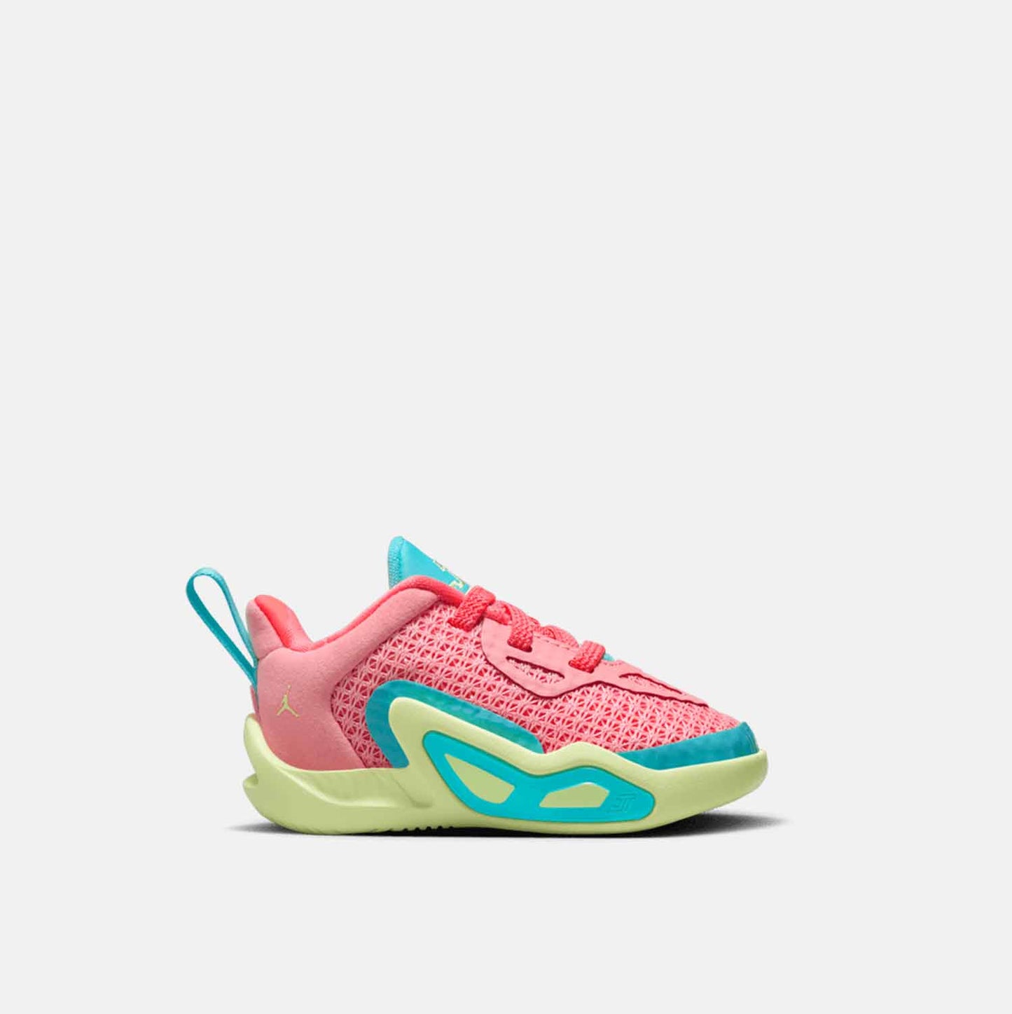 Side view of Toddler Jordan Tatum 1 "Pink Lemonade".