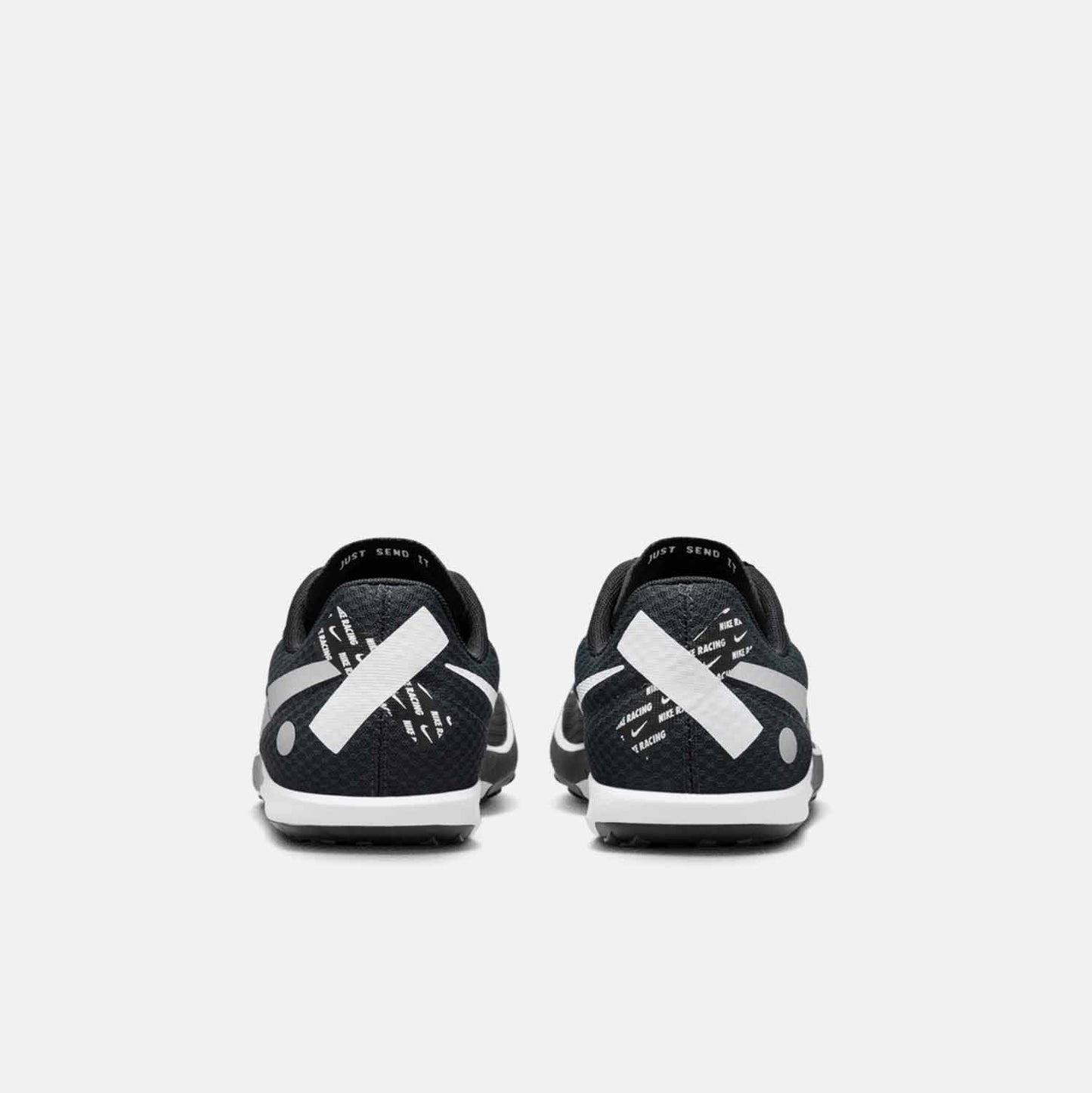Rear view of Nike Rival Waffle 6 Road Cross-Country Shoes.