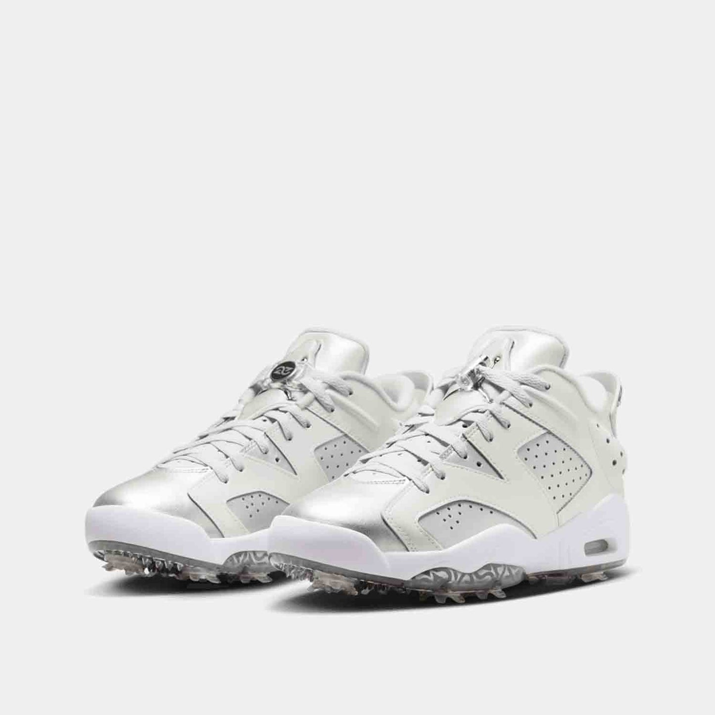 Retro 6 NRG Golf Shoes, Photon Dust/Metallic Silver - SV SPORTS