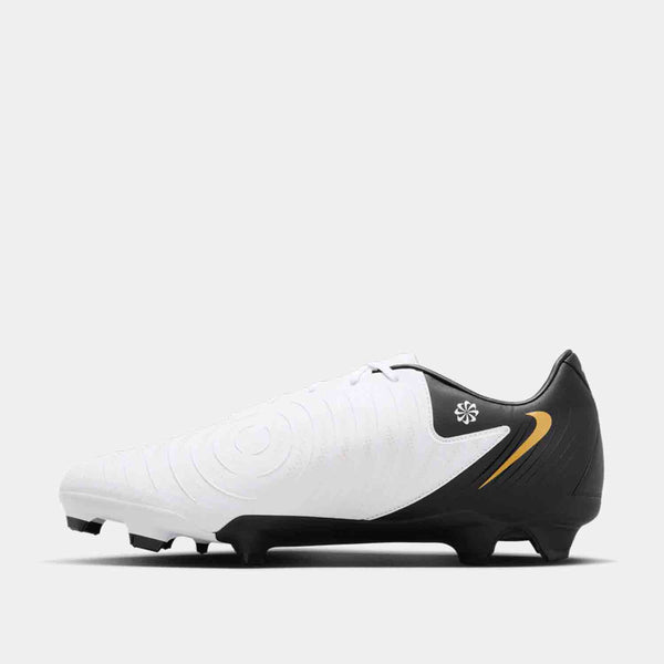 Side medial view of the Nike Phantom GX 2 Academy Soccer Cleats.