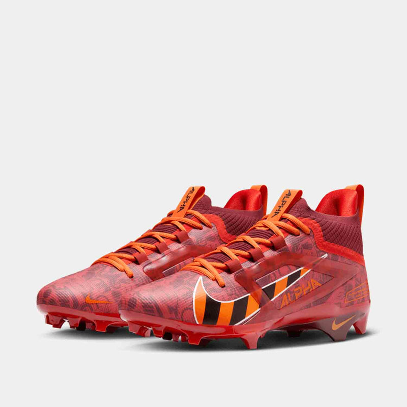 Front view of the Men's Nike Alpha Menace 4 Elite NRG Football Cleats.