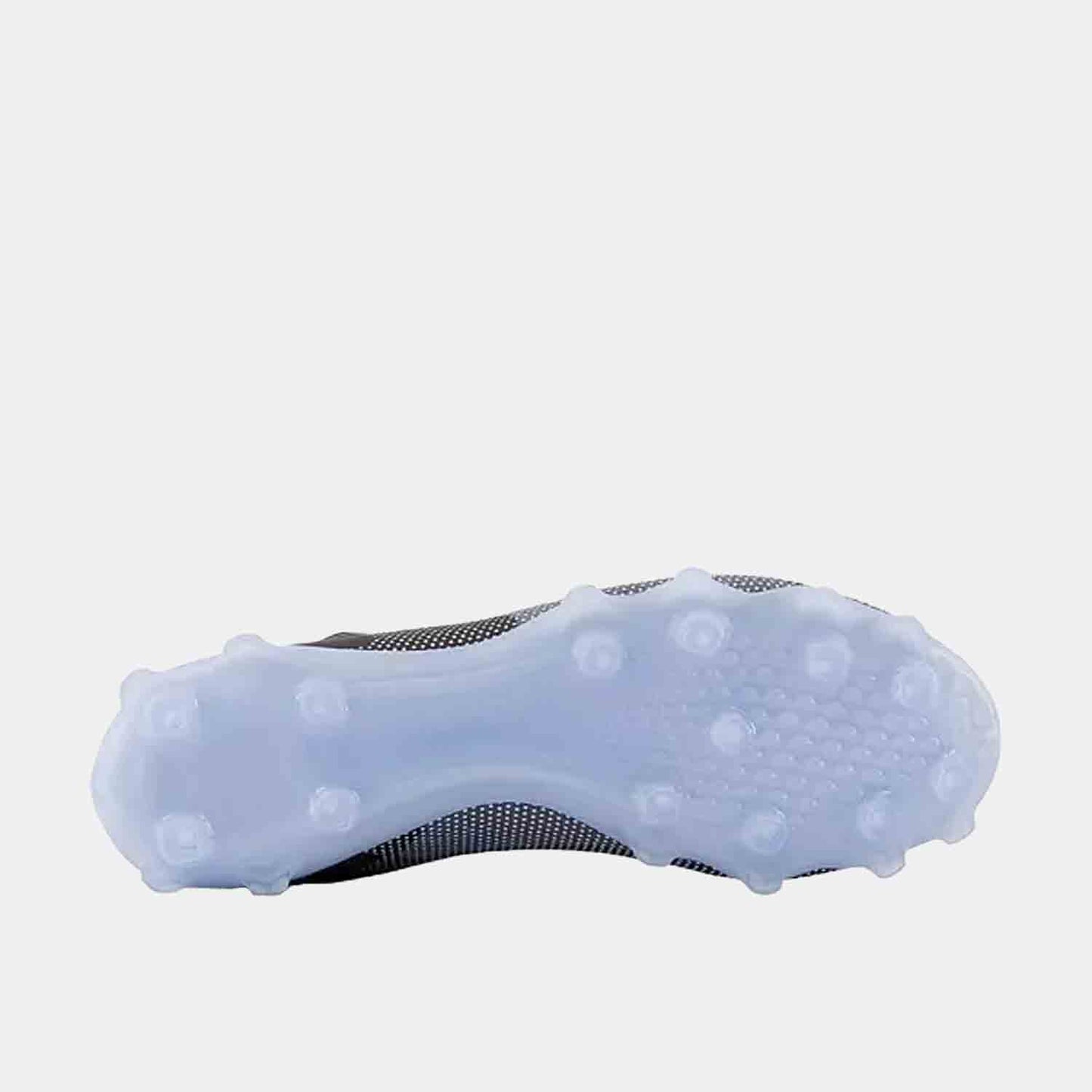 Bottom view of the Men's New Balance FreezeLX v4 TPU Lacrosse Cleats.