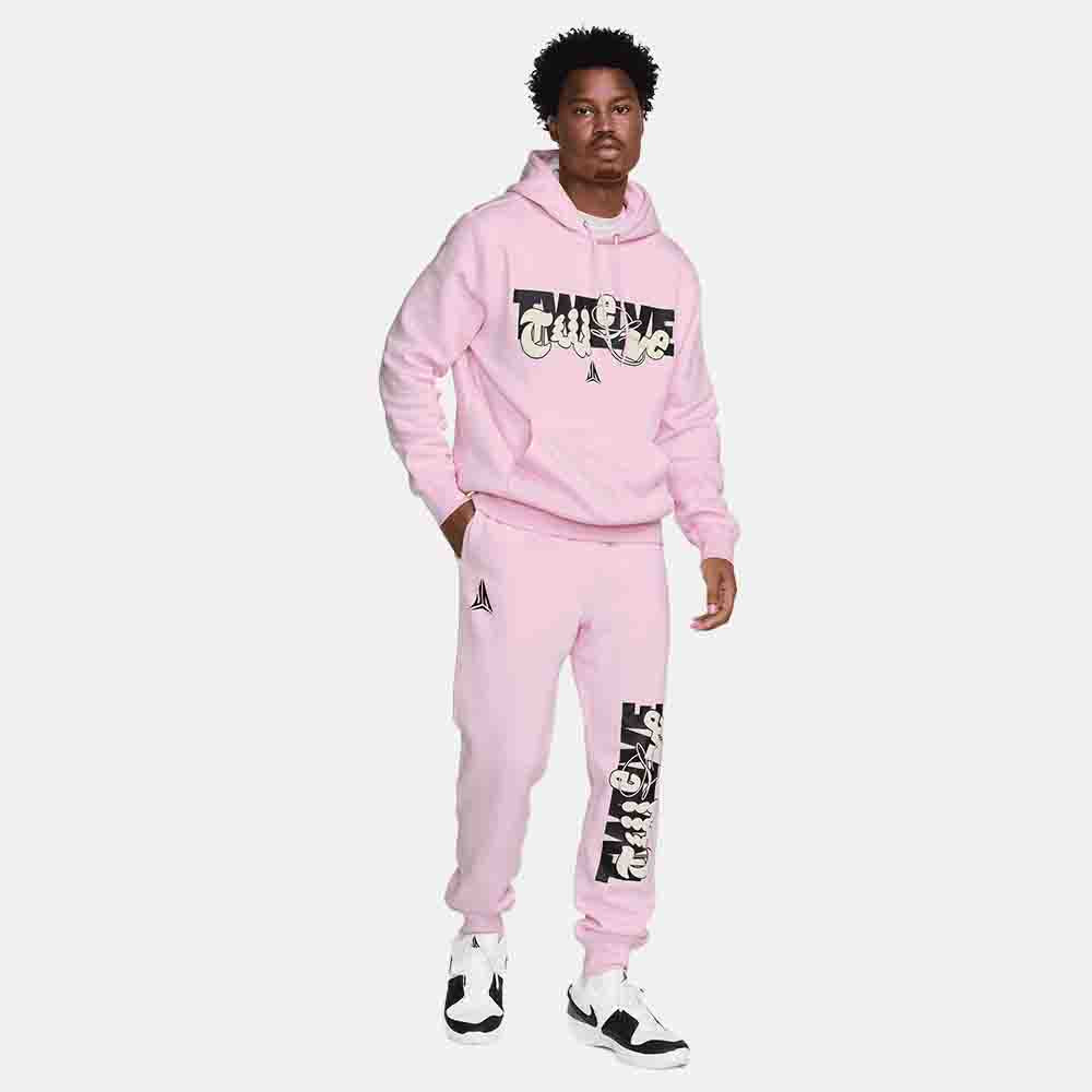 Front view of the Nike Men's "JA" Fleece Basketball Jogger Pants.