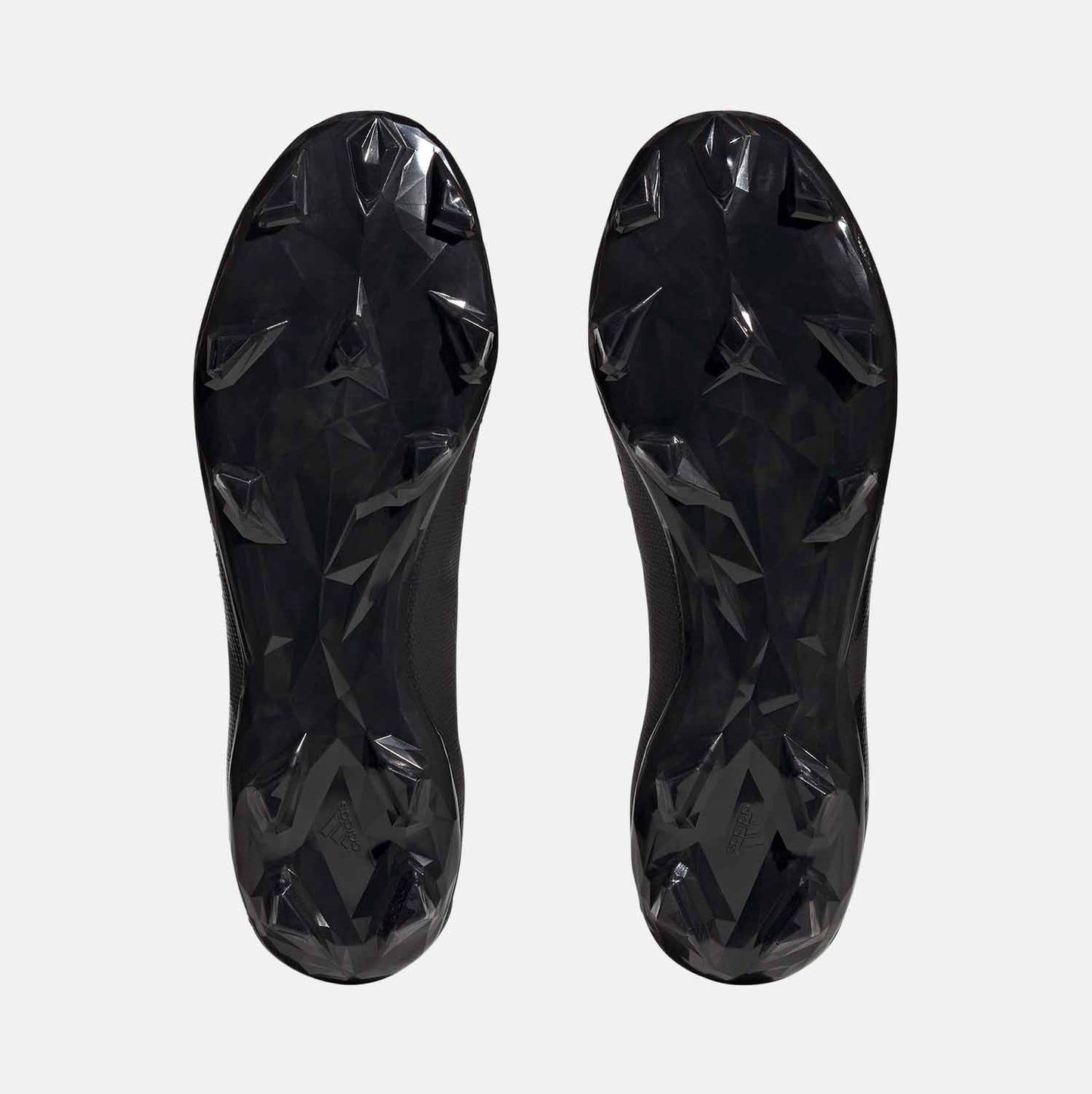 Bottom view of Adidas Predator Accuracy 3 Firm Ground Soccer Cleats.