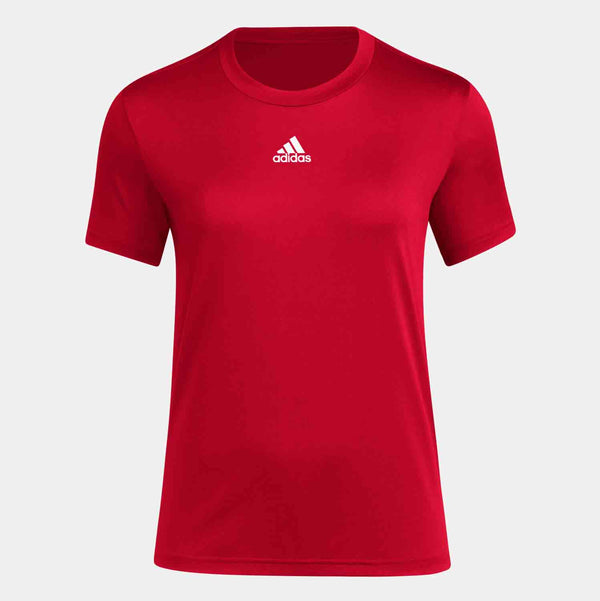 Adidas Women's Pregame Badge of Sport T-Shirt - SV SPORTS