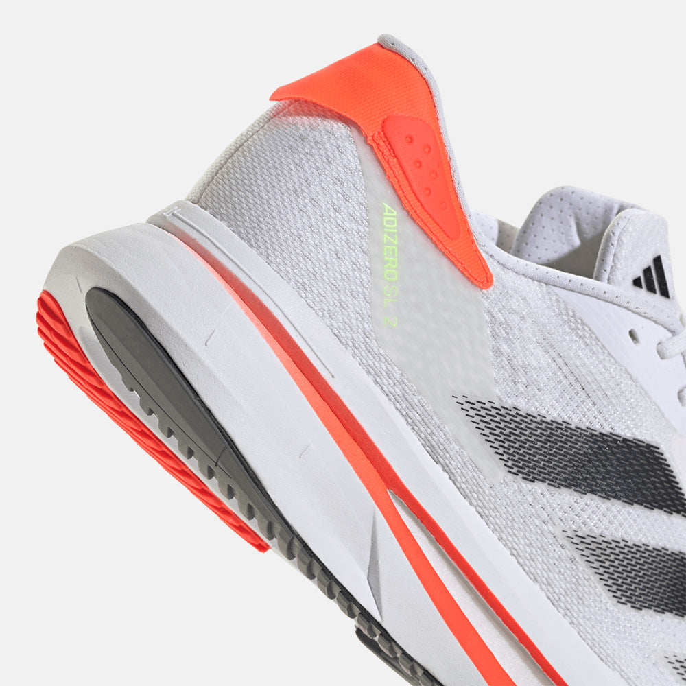 Up close, rear view of the Men's Adidas Adizero SL2 Running Shoes.