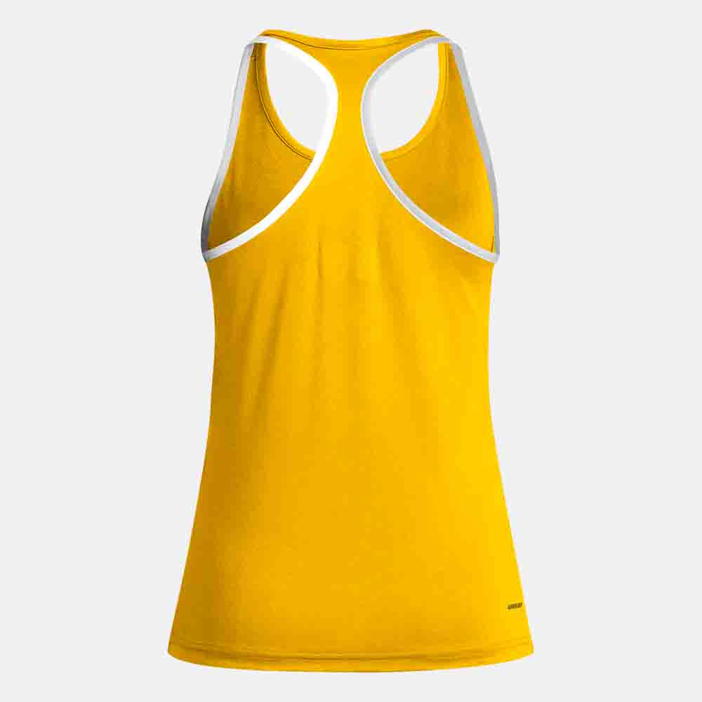 Rear view of the Women's Adidas D4T Tank.