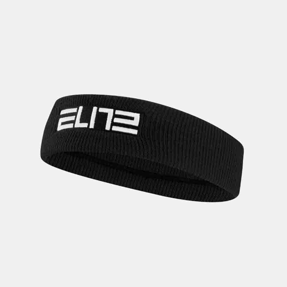 Front view of the Nike Elite Headband.