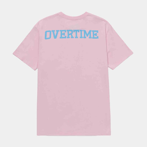 Rear view of Overtime Classic Tee.
