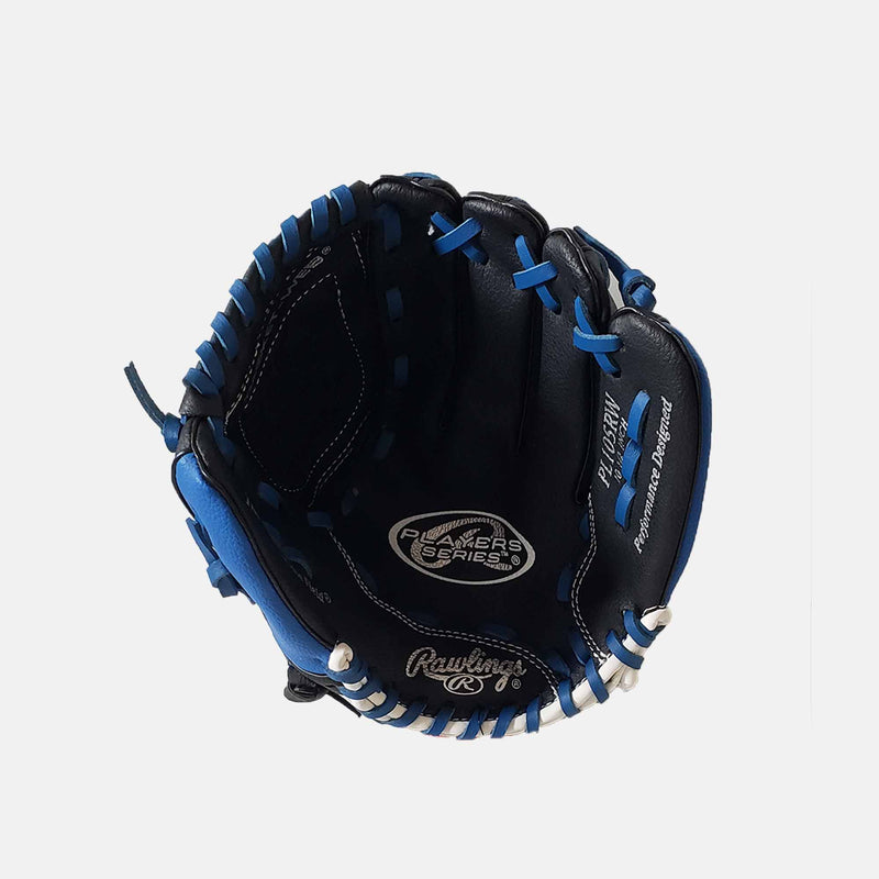 Front palm view of Rawlings 10.5" Basket Web Glove.