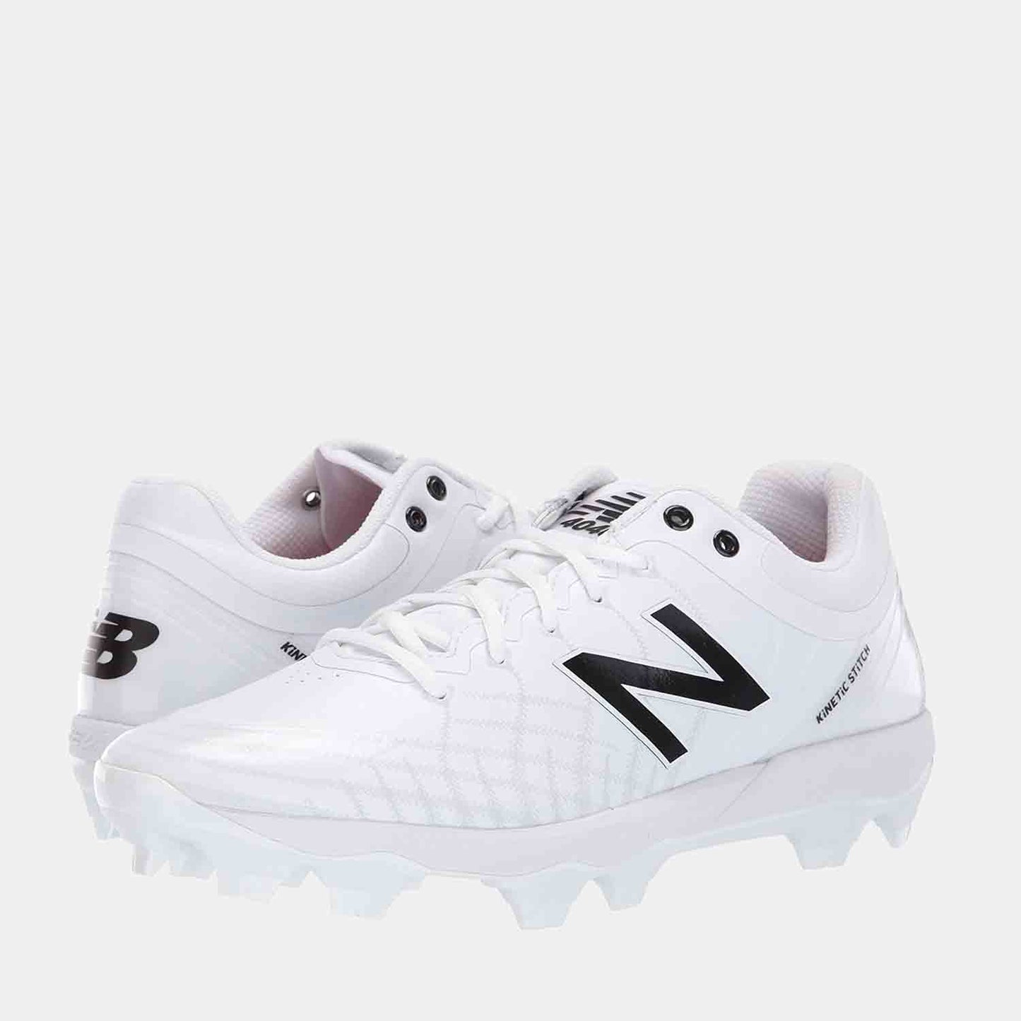 Side view of New Balance Men's 4040v5 TPU Baseball Cleats.