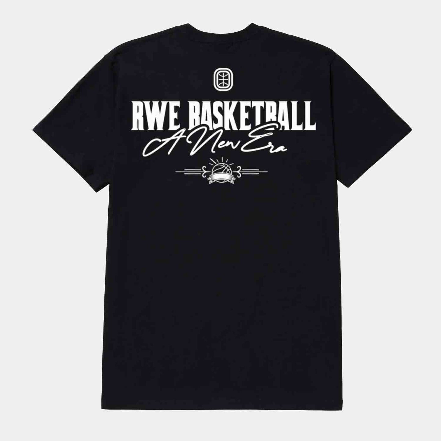 Rear view of RWE NEW ERA TEE.