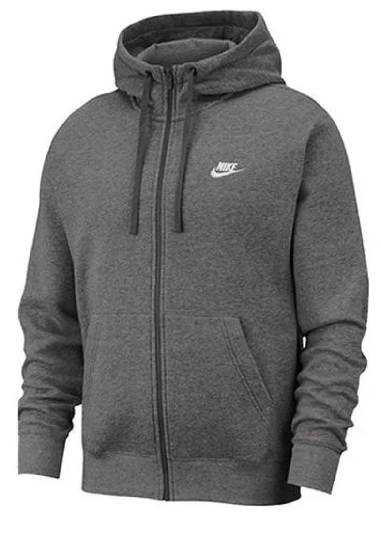 NIKE FULL ZIP CLUB FLEECE HOODIE
