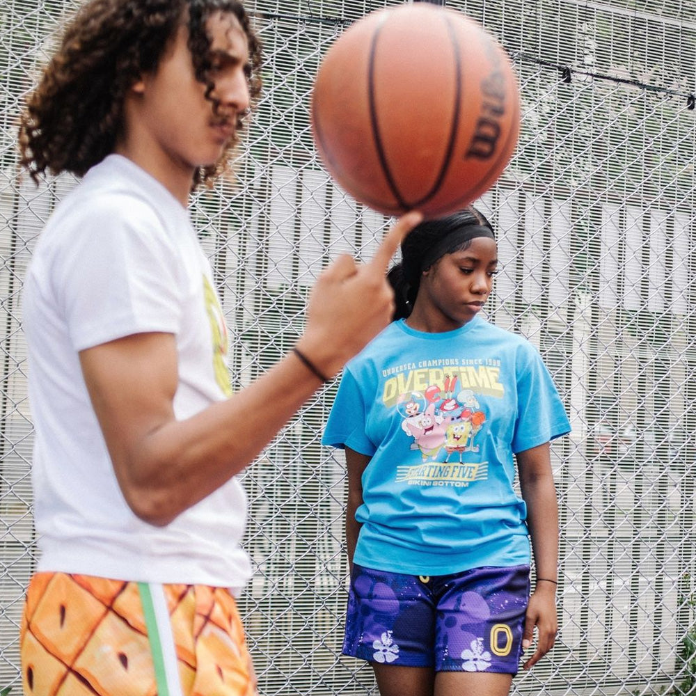 Kids' Spongebob Floral Shorts