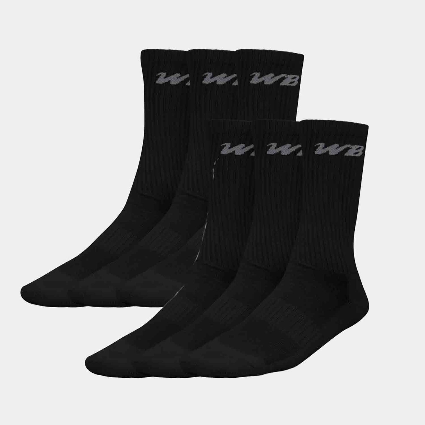Everyday Training Crew Socks 6-Pack - SV SPORTS