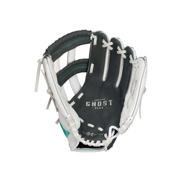 Front palm view of Easton Ghost Flex Youth Fastpitch 11" Fielders Glove.