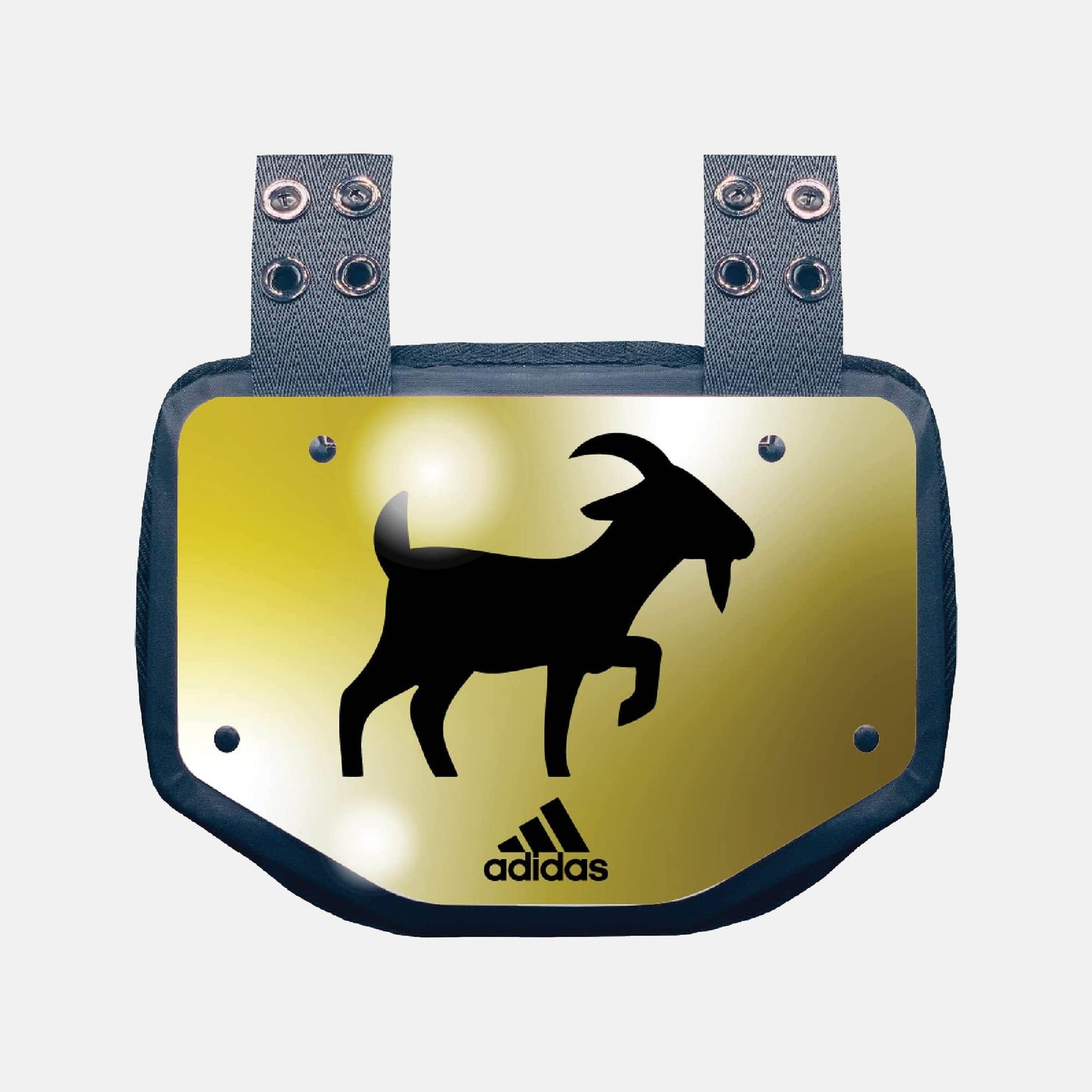 Football "G.O.A.T." Back Plate, Gold - SV SPORTS
