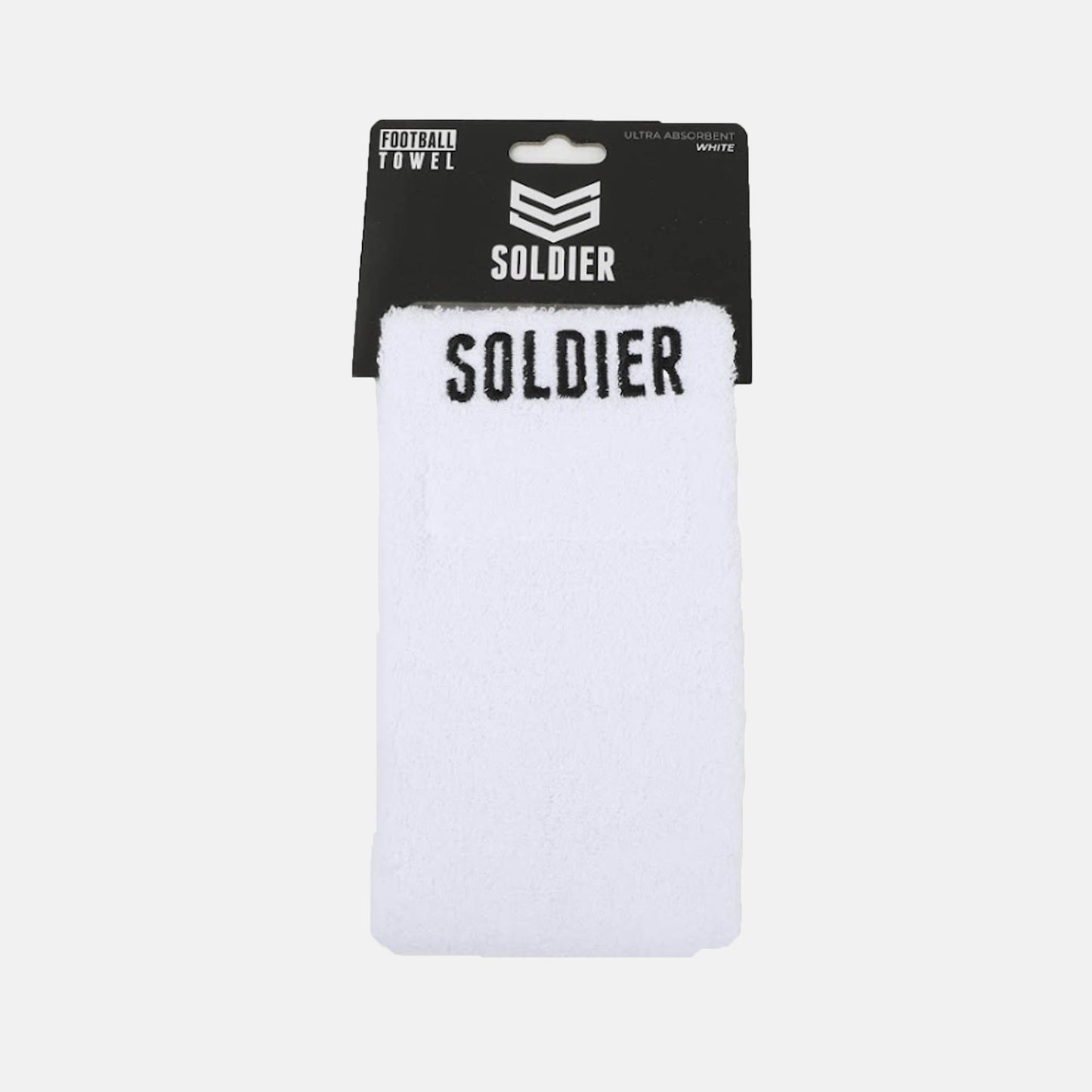 Football Towel, White/Black - SV SPORTS