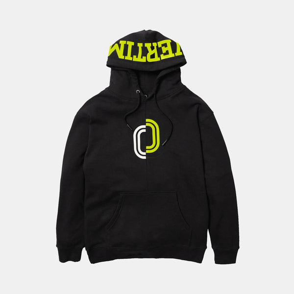 Front view of Overtime Split O Hoodie.