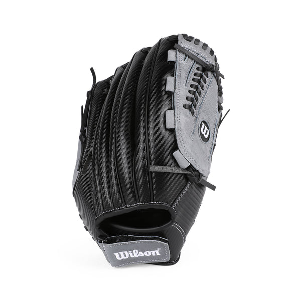 Rear view of Wilson A360 All Positions Slow Pitch 13" Glove.
