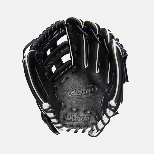 Front palm view of Wilson A500 10.5" Baseball Glove.
