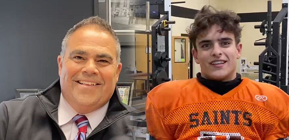 Family Ties - Berks Catholic's Bill and William Hess