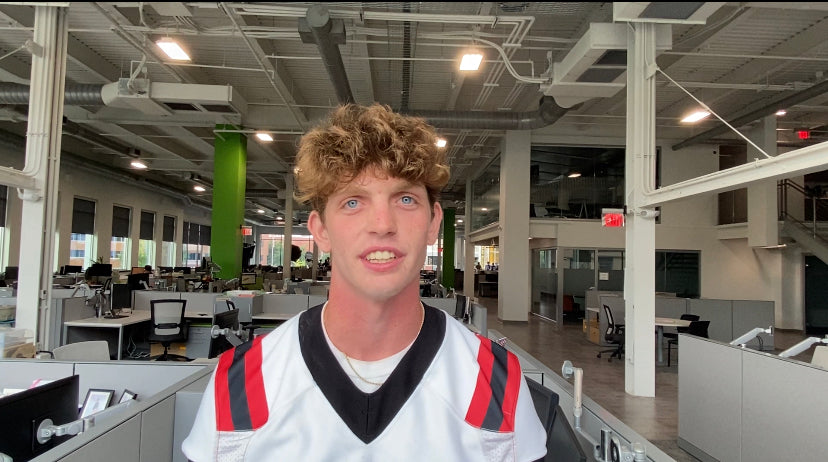 Warwick senior quarterback Trevor Evans