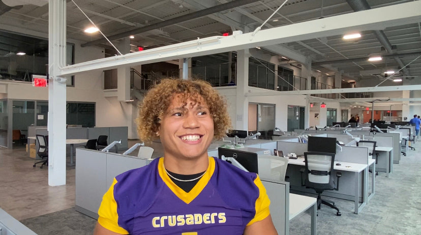 Lancaster Catholic senior RB/LB Elijah Cunningham