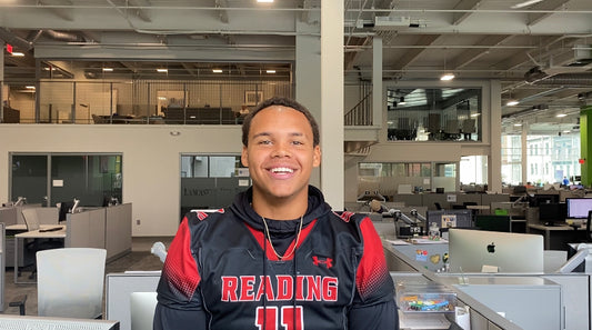 Reading High junior LB/FB Gabriel Laws