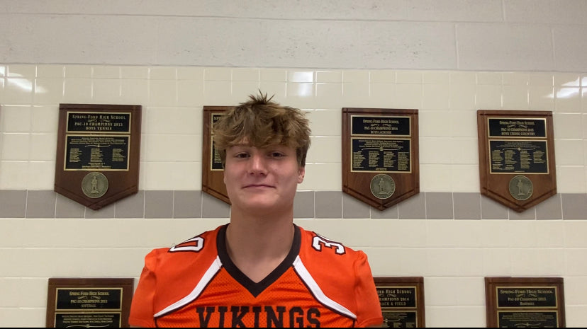 Perkiomen Valley senior LB/TE Robbie Sturges