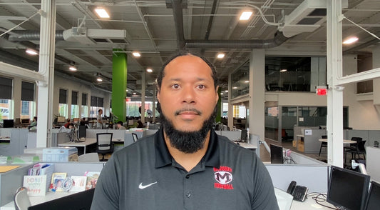 McCaskey head football coach Ben Thompson