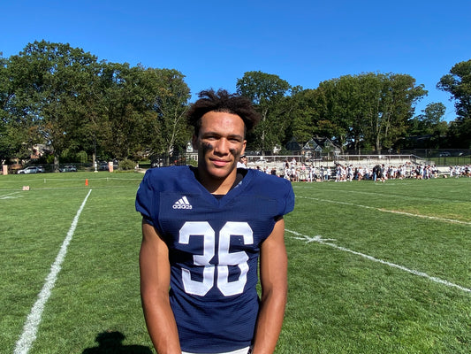 Wyomissing freshman RB/DB Justice Hardy