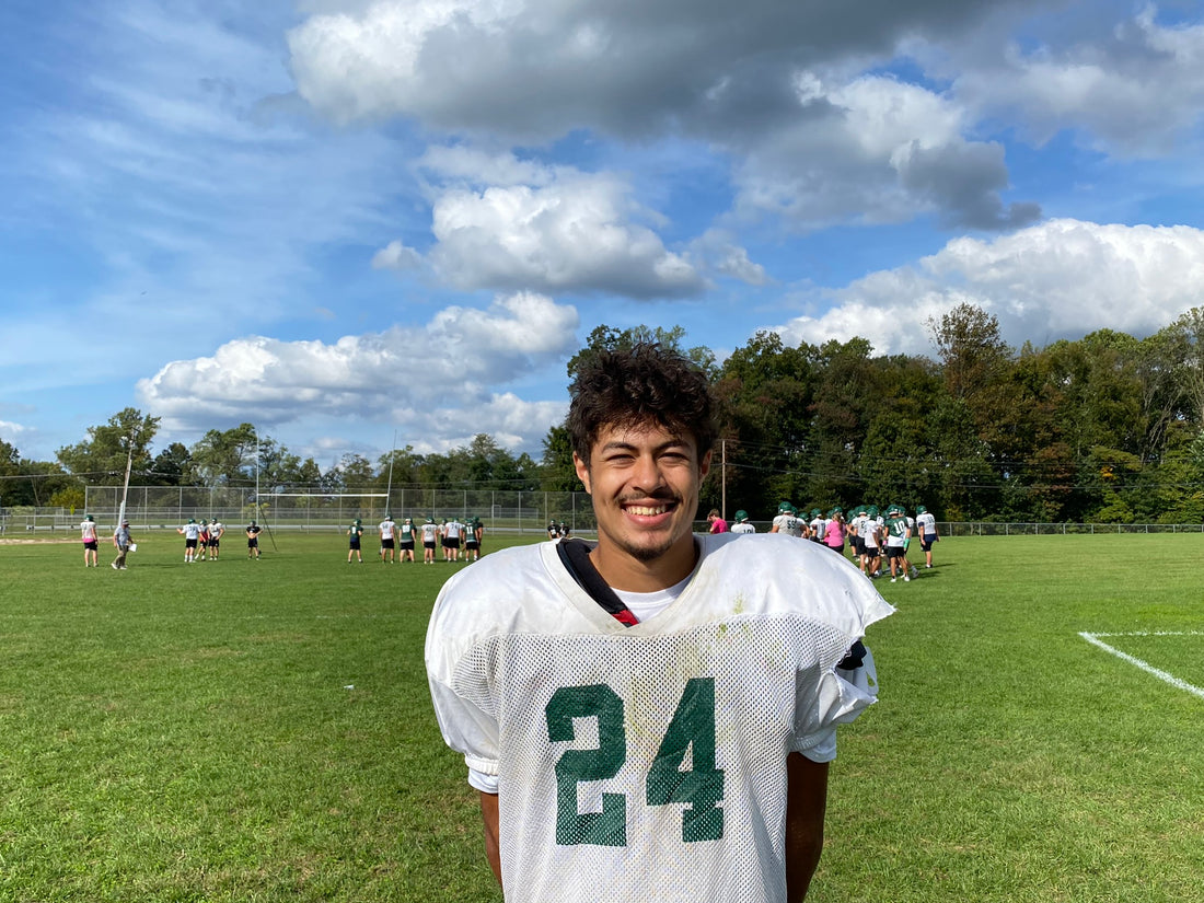 Twin Valley junior RB/DB Evan Johnson