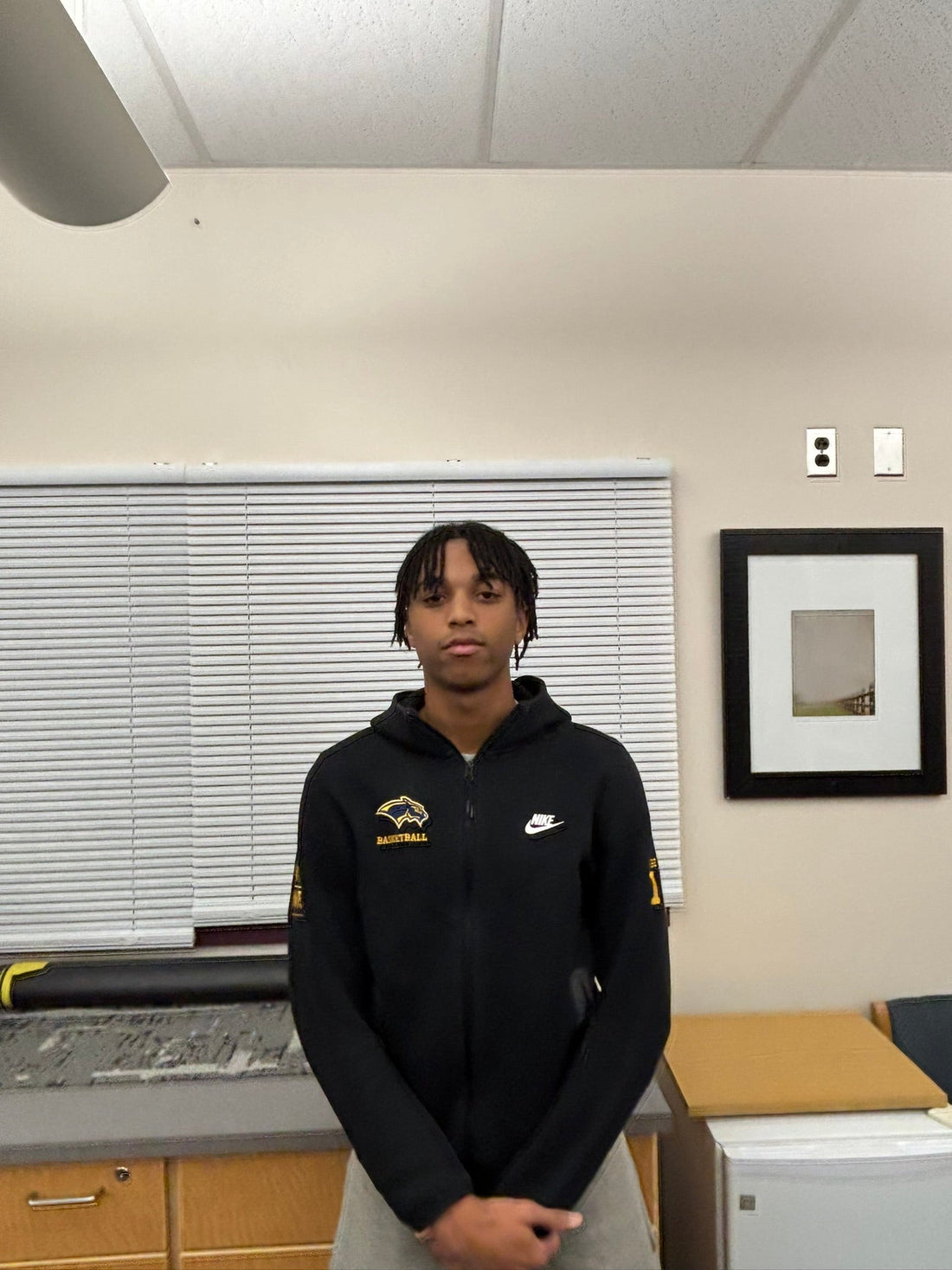 Pope John Paul II guard Ayden Wise