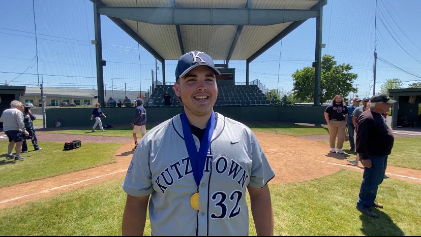 Kutztown University commit and right-handed pitcher Bryce Schafer
